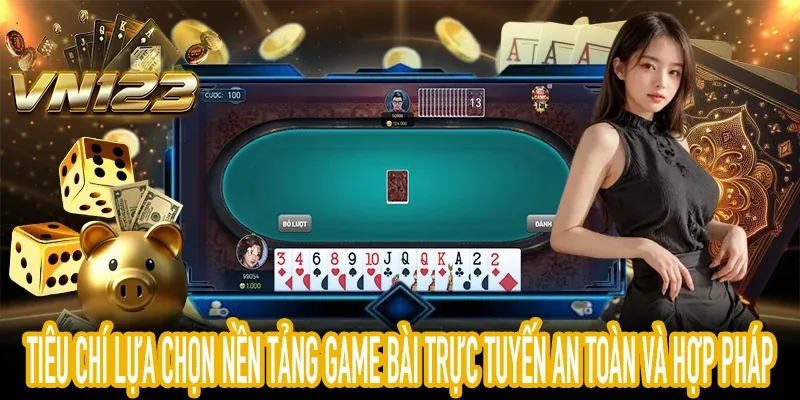 Minh họa bàn Baccarat với các lá bài và chip cược